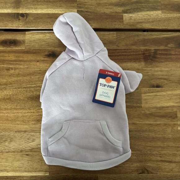 Top Paw Dog Hoodie Sweater Lavender Multicolor Outerwear Pet Size XXS. NWT - Picture 1 of 8